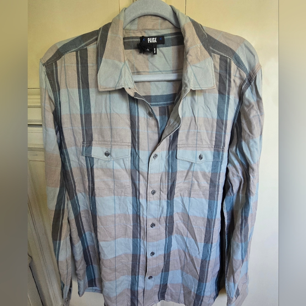 PAIGE Men's Button Down Shirt